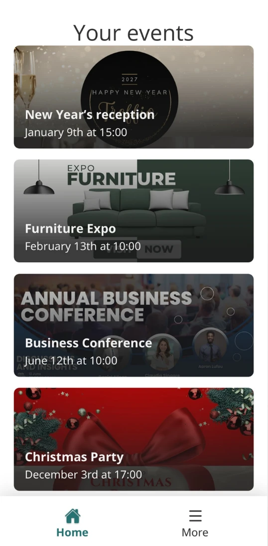 Treffio mobile app screenshot 5