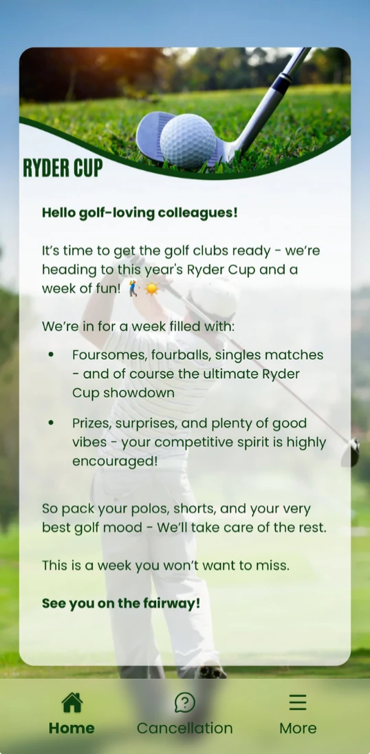 Treffio mobile app screenshot 8